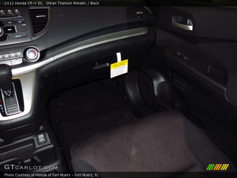 Urban Titanium Metallic / Black 2013 Honda CR-V EX