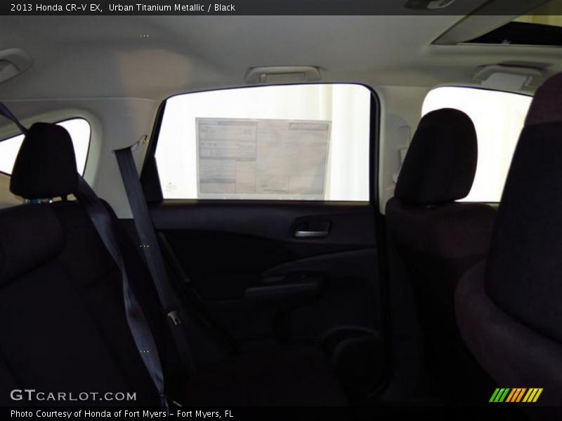Urban Titanium Metallic / Black 2013 Honda CR-V EX