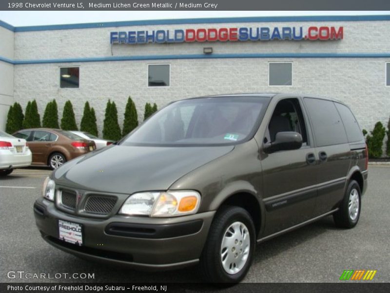 Medium Lichen Green Metallic / Medium Grey 1998 Chevrolet Venture LS