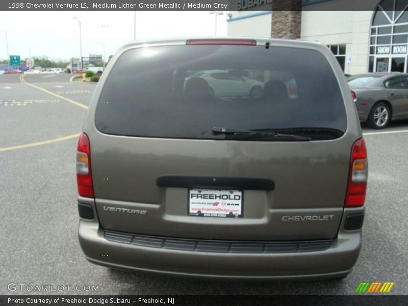 Medium Lichen Green Metallic / Medium Grey 1998 Chevrolet Venture LS