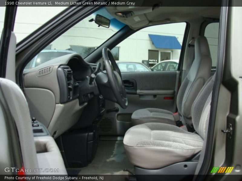 Medium Lichen Green Metallic / Medium Grey 1998 Chevrolet Venture LS