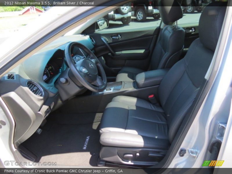 Brilliant Silver / Charcoal 2012 Nissan Maxima 3.5 S