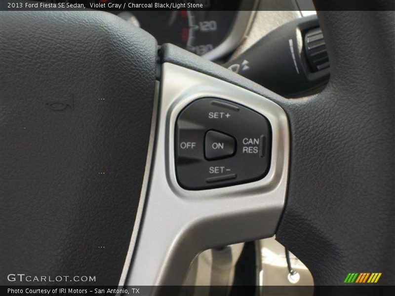 Violet Gray / Charcoal Black/Light Stone 2013 Ford Fiesta SE Sedan
