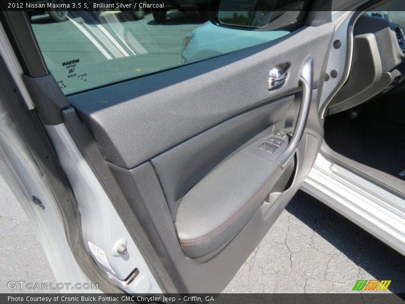 Brilliant Silver / Charcoal 2012 Nissan Maxima 3.5 S