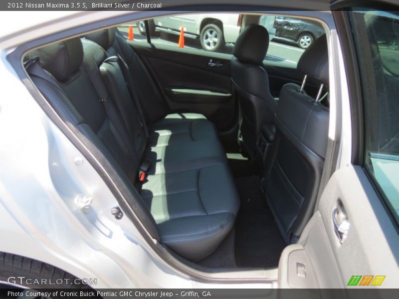 Brilliant Silver / Charcoal 2012 Nissan Maxima 3.5 S