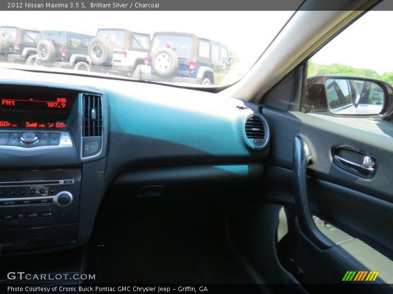 Brilliant Silver / Charcoal 2012 Nissan Maxima 3.5 S