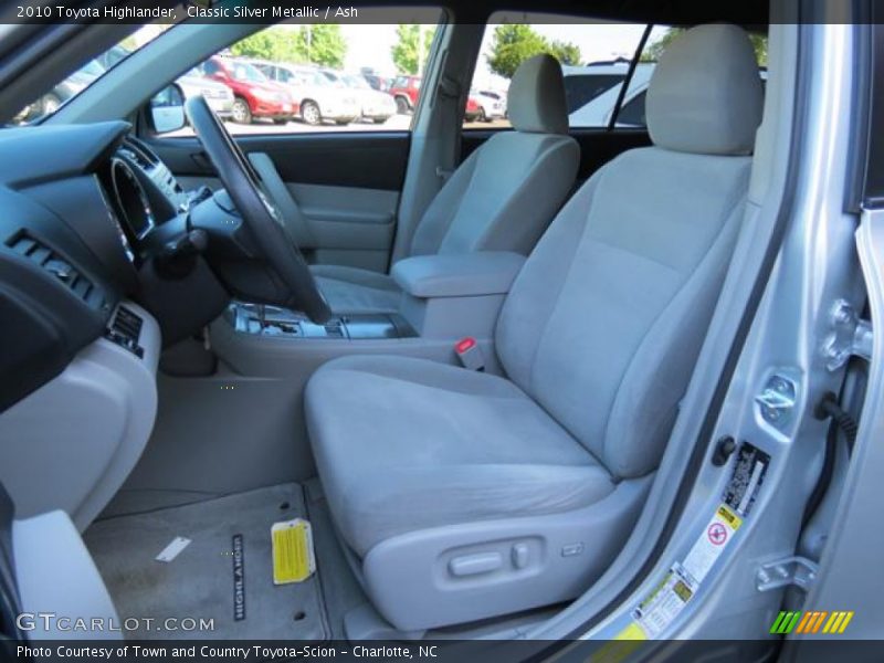 Classic Silver Metallic / Ash 2010 Toyota Highlander
