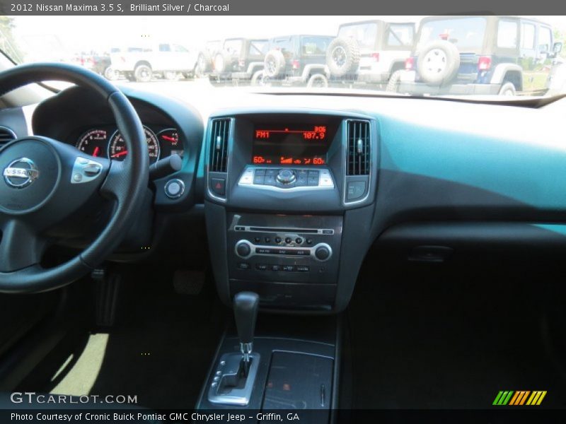 Brilliant Silver / Charcoal 2012 Nissan Maxima 3.5 S