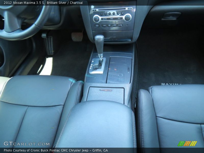 Brilliant Silver / Charcoal 2012 Nissan Maxima 3.5 S