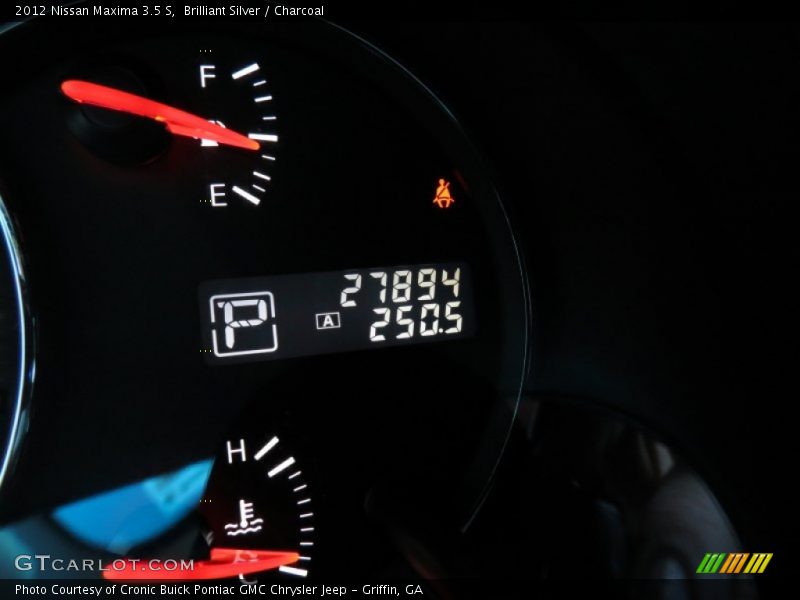 Brilliant Silver / Charcoal 2012 Nissan Maxima 3.5 S