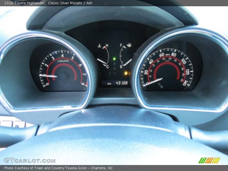 Classic Silver Metallic / Ash 2010 Toyota Highlander