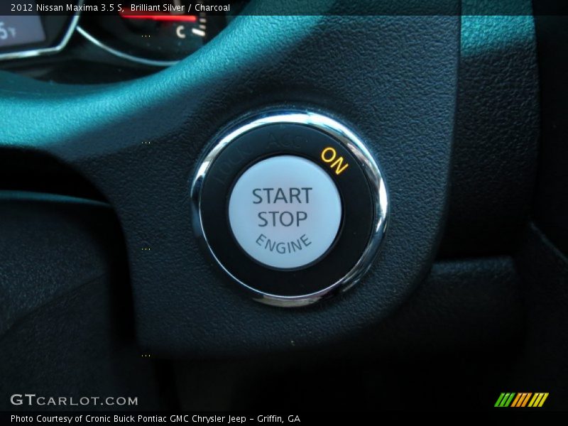 Brilliant Silver / Charcoal 2012 Nissan Maxima 3.5 S