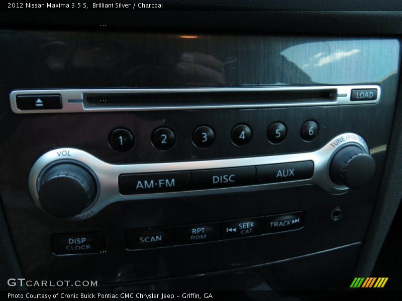 Brilliant Silver / Charcoal 2012 Nissan Maxima 3.5 S