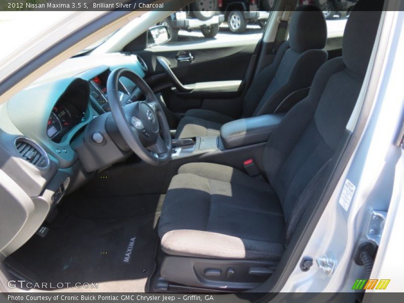Brilliant Silver / Charcoal 2012 Nissan Maxima 3.5 S