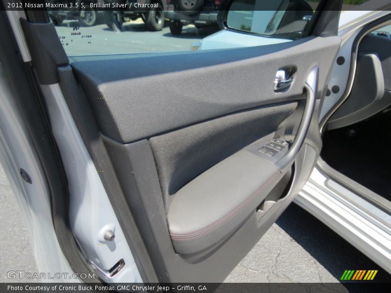 Brilliant Silver / Charcoal 2012 Nissan Maxima 3.5 S