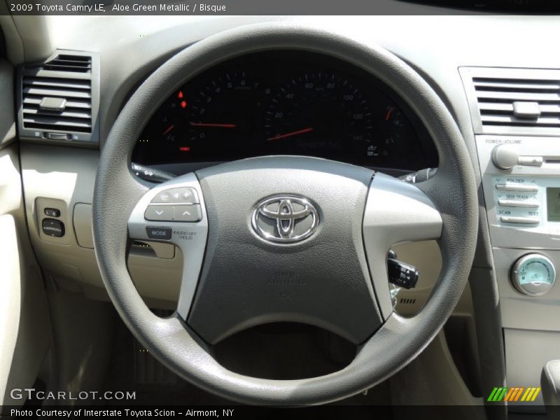 Aloe Green Metallic / Bisque 2009 Toyota Camry LE
