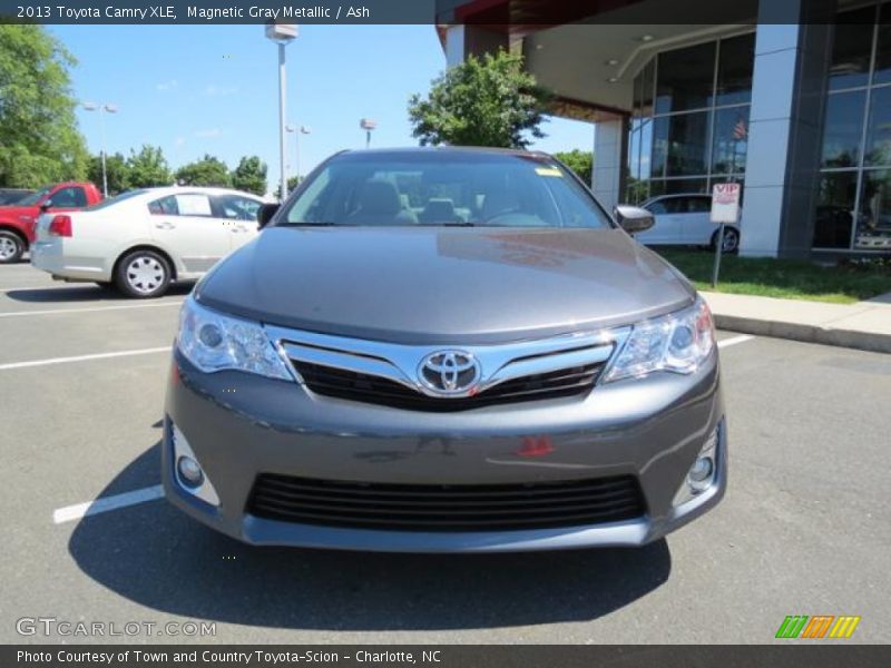 Magnetic Gray Metallic / Ash 2013 Toyota Camry XLE