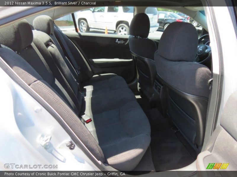 Brilliant Silver / Charcoal 2012 Nissan Maxima 3.5 S