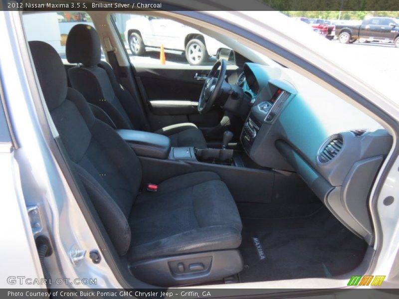 Brilliant Silver / Charcoal 2012 Nissan Maxima 3.5 S