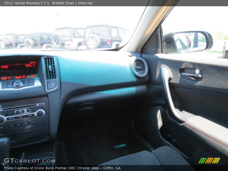 Brilliant Silver / Charcoal 2012 Nissan Maxima 3.5 S