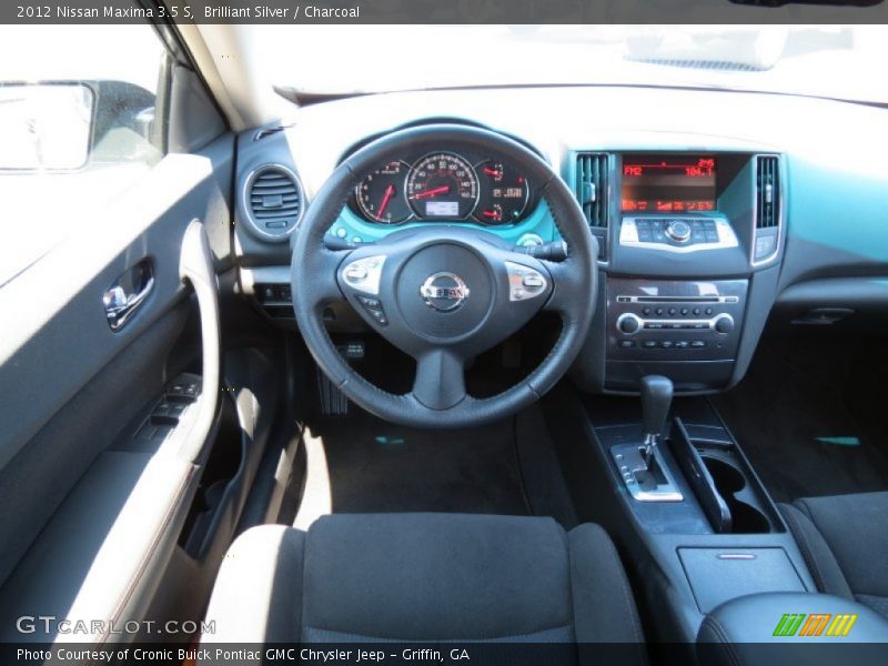 Brilliant Silver / Charcoal 2012 Nissan Maxima 3.5 S