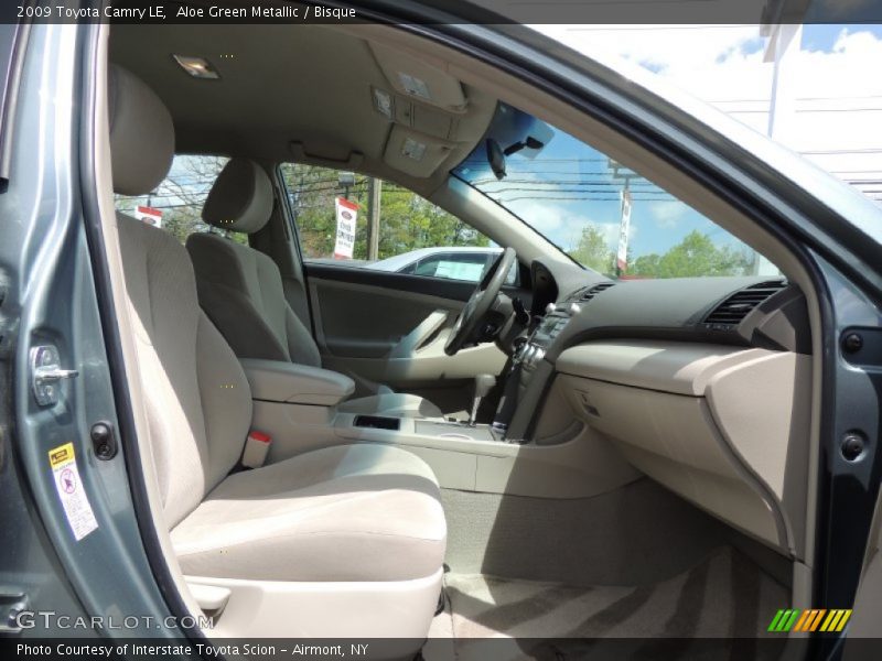 Aloe Green Metallic / Bisque 2009 Toyota Camry LE