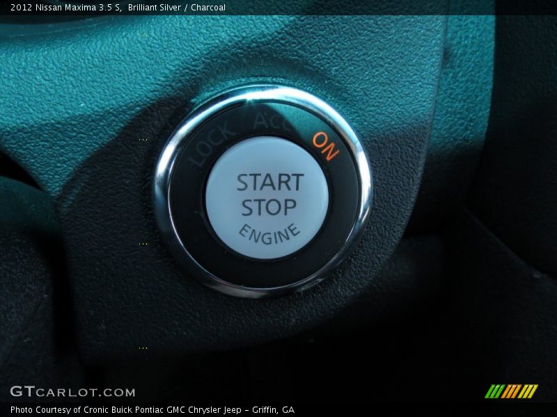 Brilliant Silver / Charcoal 2012 Nissan Maxima 3.5 S