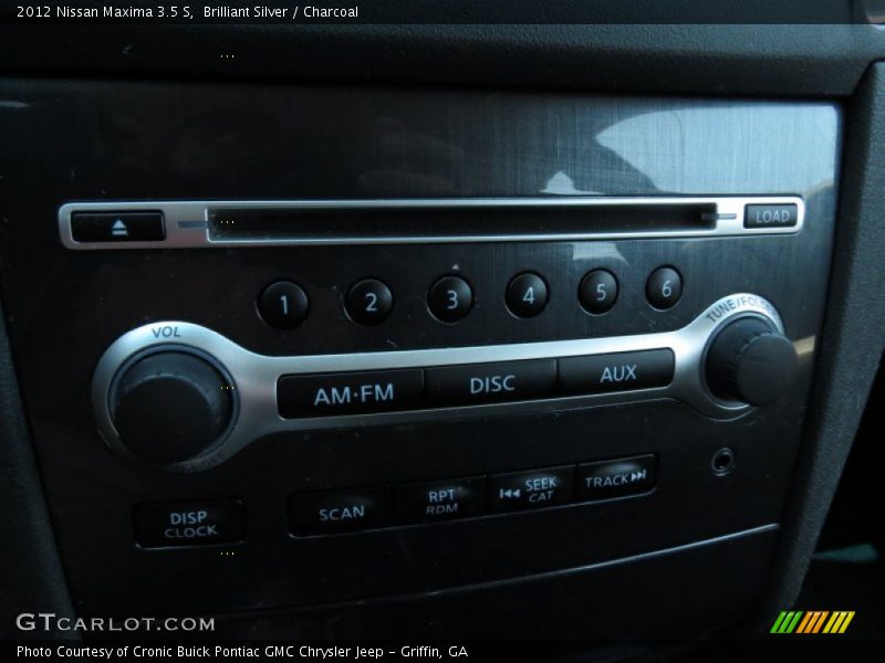 Brilliant Silver / Charcoal 2012 Nissan Maxima 3.5 S