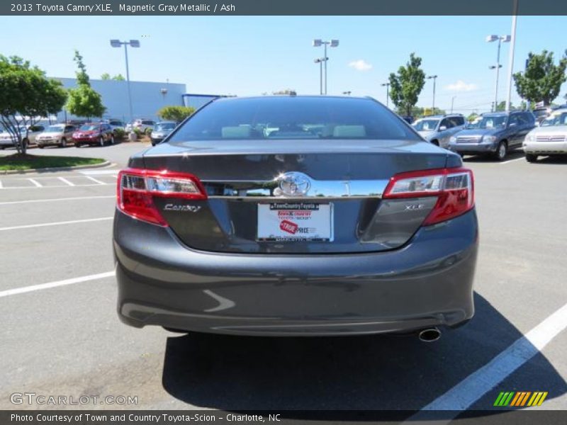 Magnetic Gray Metallic / Ash 2013 Toyota Camry XLE