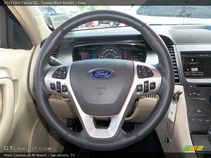 Tuxedo Black Metallic / Dune 2013 Ford Taurus SEL