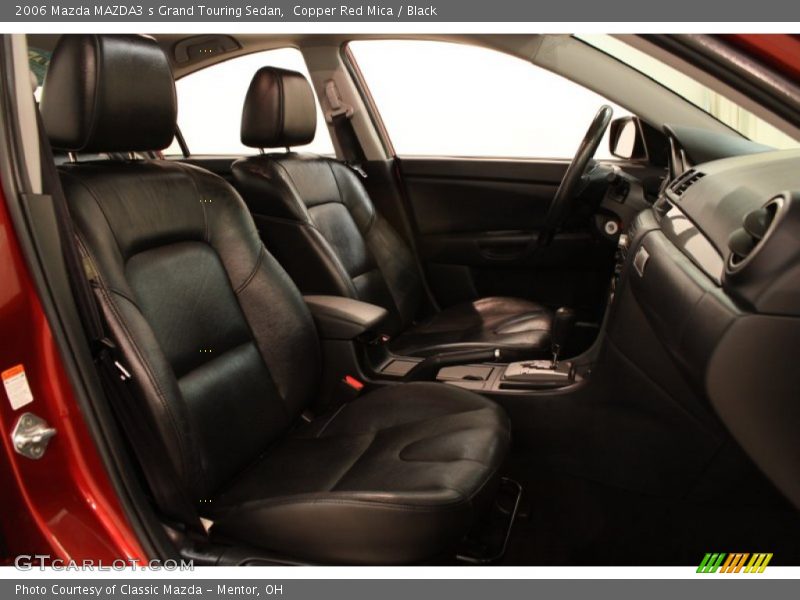Copper Red Mica / Black 2006 Mazda MAZDA3 s Grand Touring Sedan
