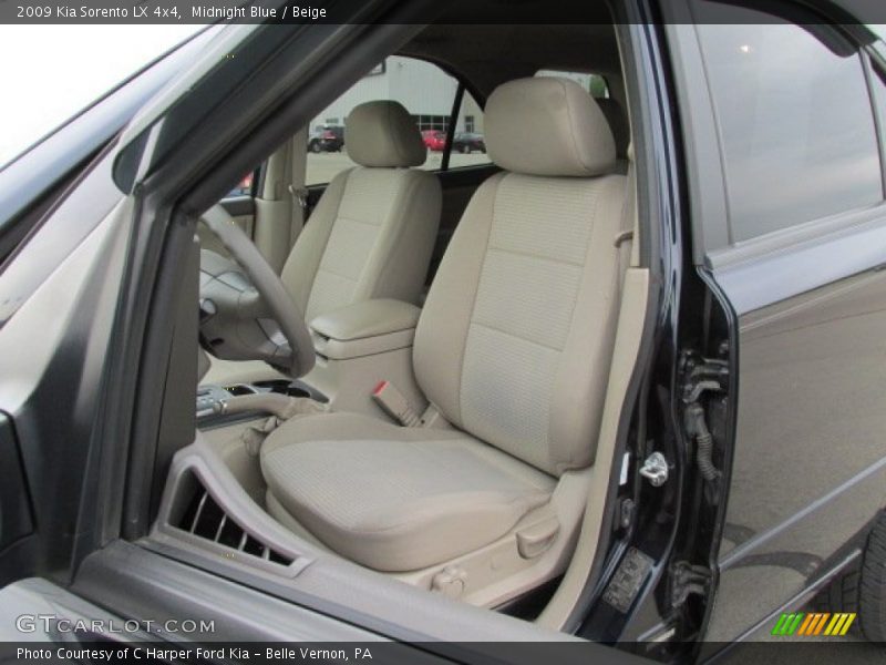 Midnight Blue / Beige 2009 Kia Sorento LX 4x4