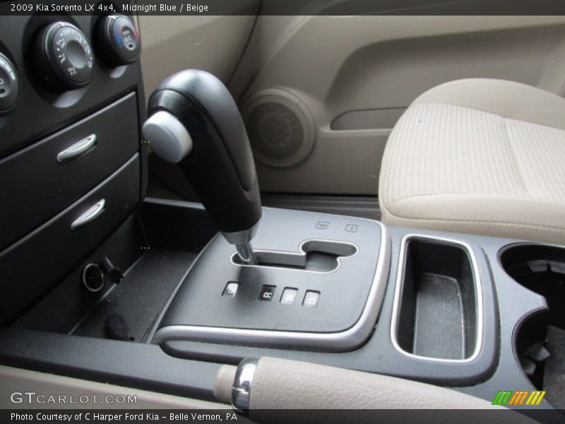 Midnight Blue / Beige 2009 Kia Sorento LX 4x4