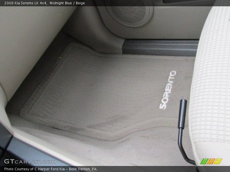 Midnight Blue / Beige 2009 Kia Sorento LX 4x4