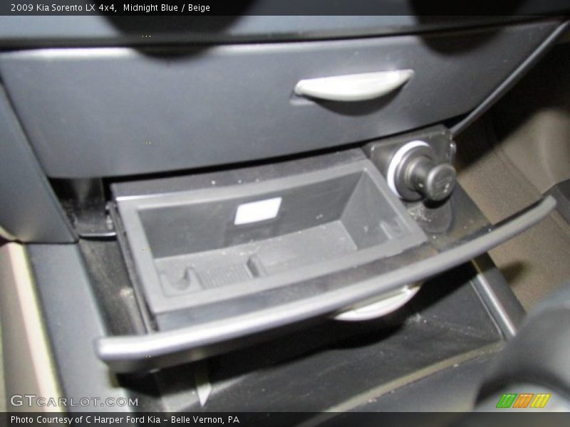 Midnight Blue / Beige 2009 Kia Sorento LX 4x4