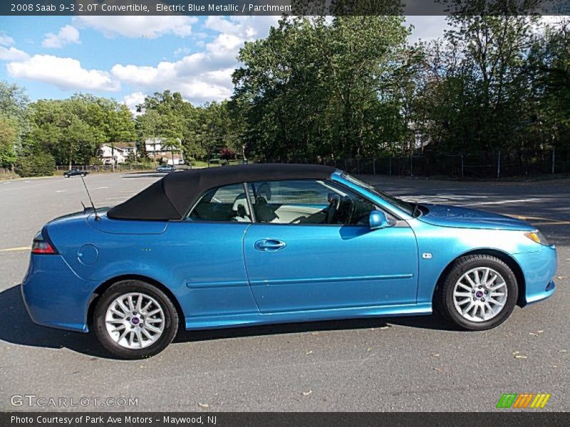  2008 9-3 2.0T Convertible Electric Blue Metallic