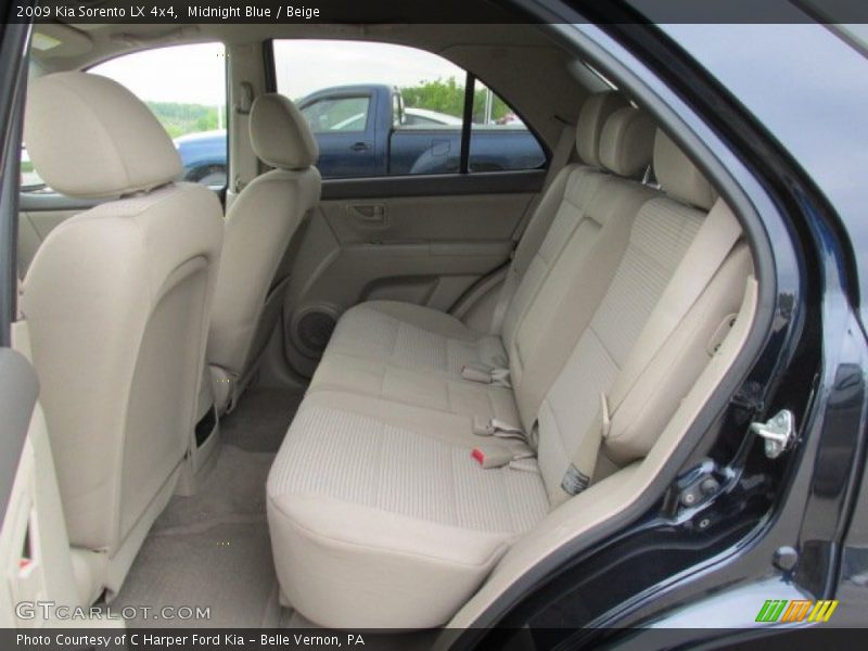 Midnight Blue / Beige 2009 Kia Sorento LX 4x4