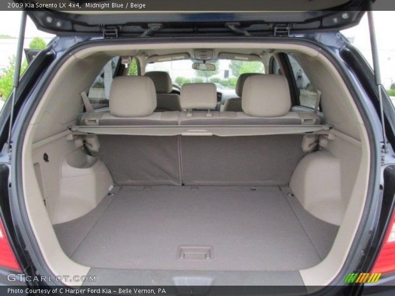 Midnight Blue / Beige 2009 Kia Sorento LX 4x4