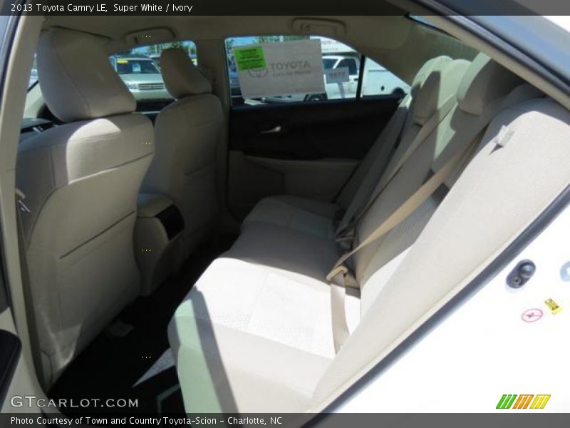 Super White / Ivory 2013 Toyota Camry LE