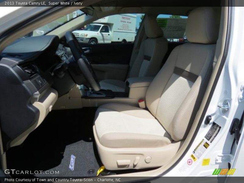 Super White / Ivory 2013 Toyota Camry LE