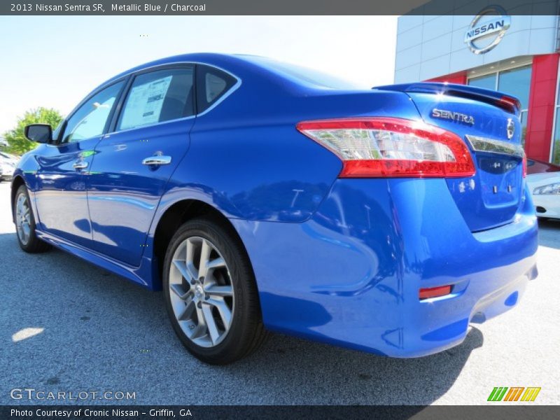 Metallic Blue / Charcoal 2013 Nissan Sentra SR