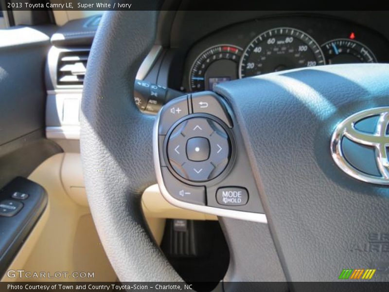 Super White / Ivory 2013 Toyota Camry LE