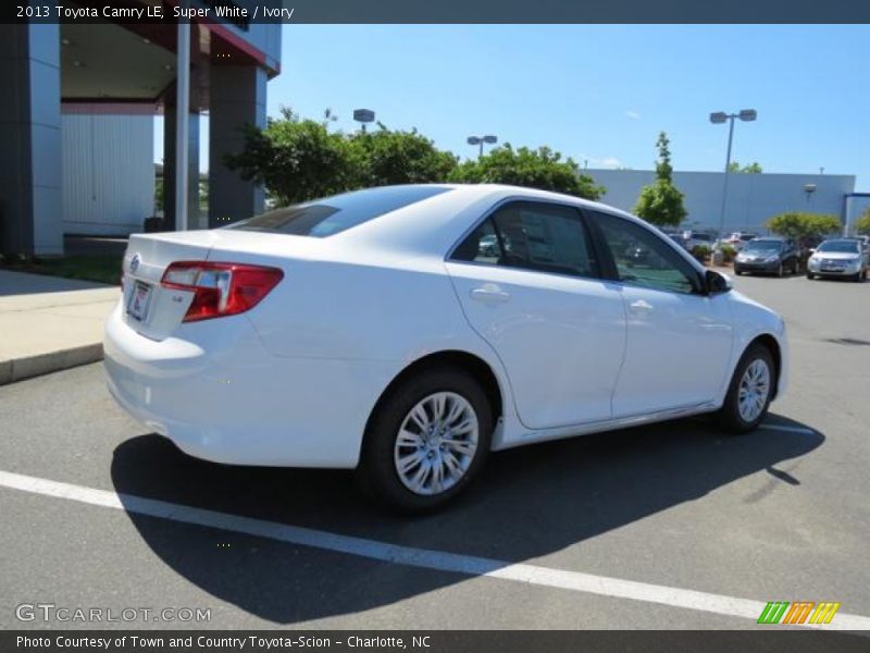 Super White / Ivory 2013 Toyota Camry LE