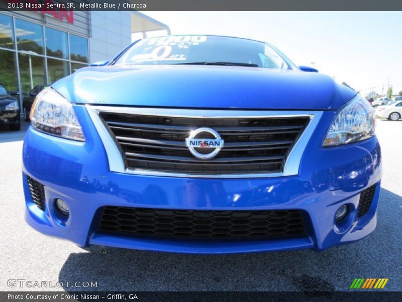 Metallic Blue / Charcoal 2013 Nissan Sentra SR
