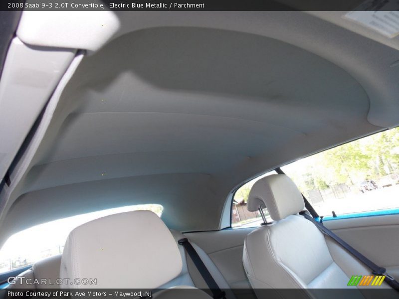 Electric Blue Metallic / Parchment 2008 Saab 9-3 2.0T Convertible