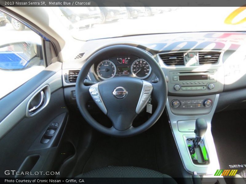 Metallic Blue / Charcoal 2013 Nissan Sentra SR