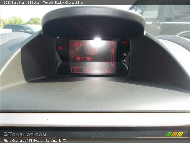 Tuxedo Black / Charcoal Black 2013 Ford Fiesta SE Sedan