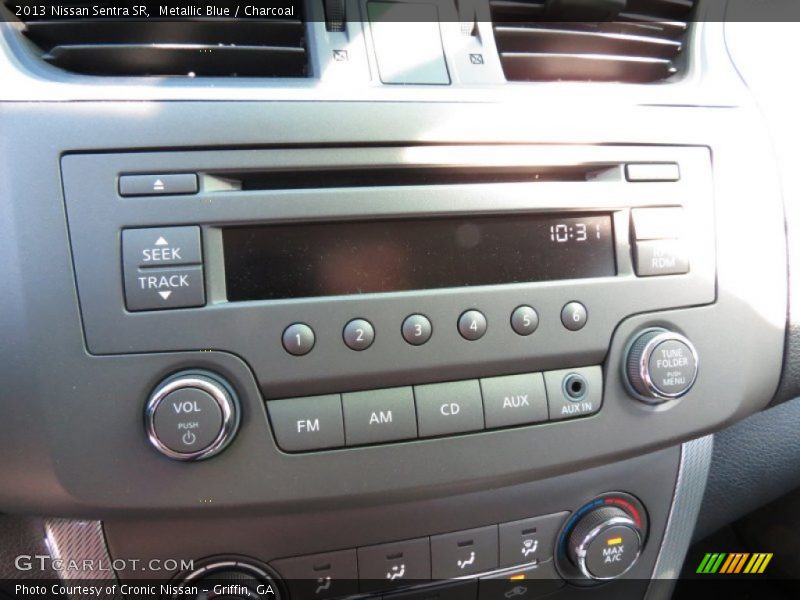 Metallic Blue / Charcoal 2013 Nissan Sentra SR
