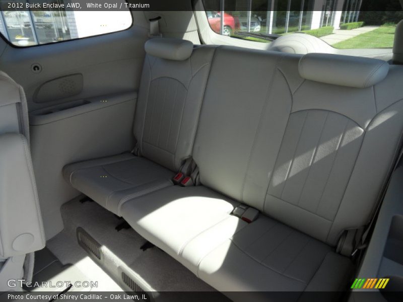 White Opal / Titanium 2012 Buick Enclave AWD