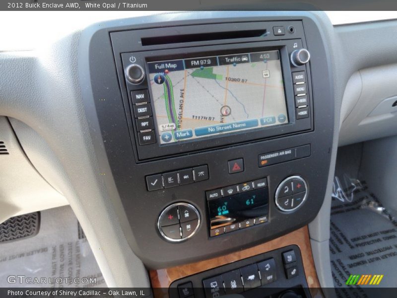White Opal / Titanium 2012 Buick Enclave AWD